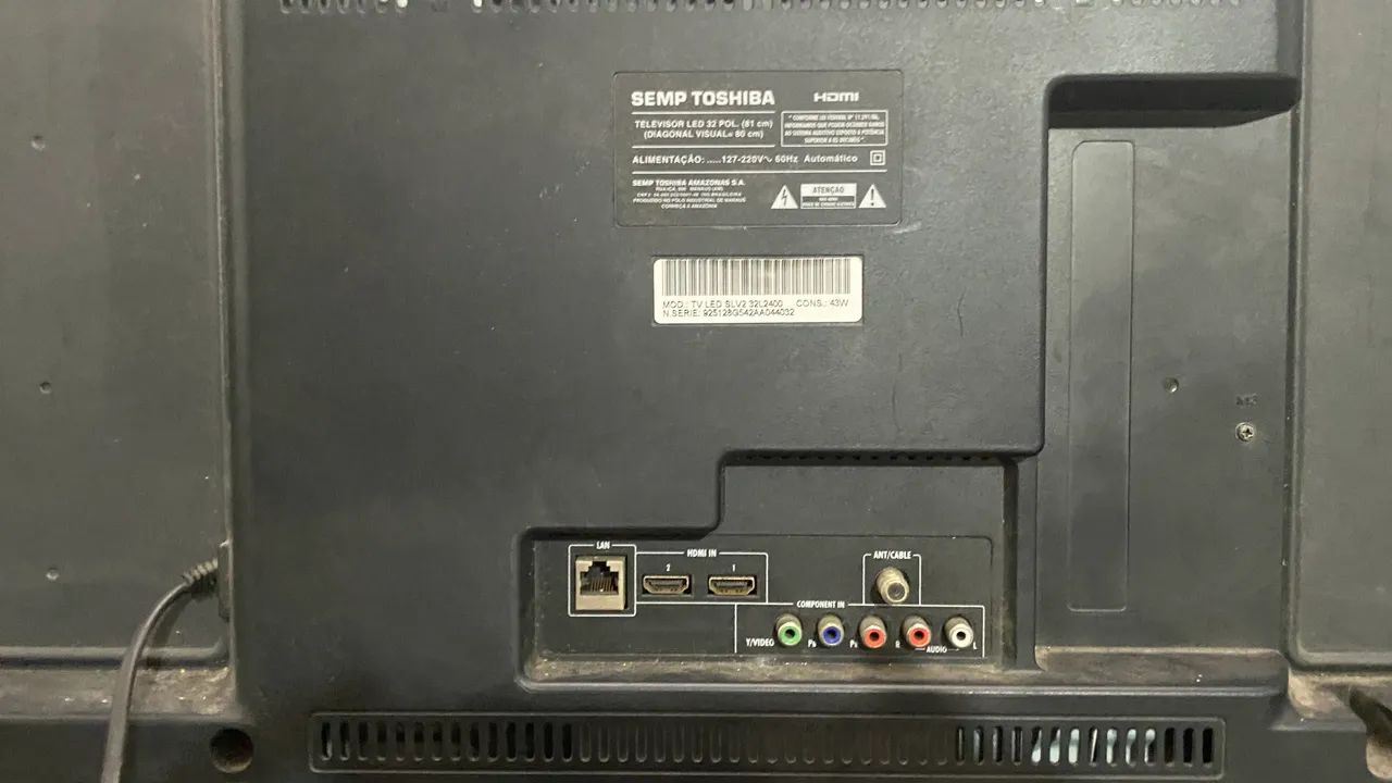  TV Semp Toshiba 32 polegadas PARA RETIRADA DE PEÇAS  - Foto 5