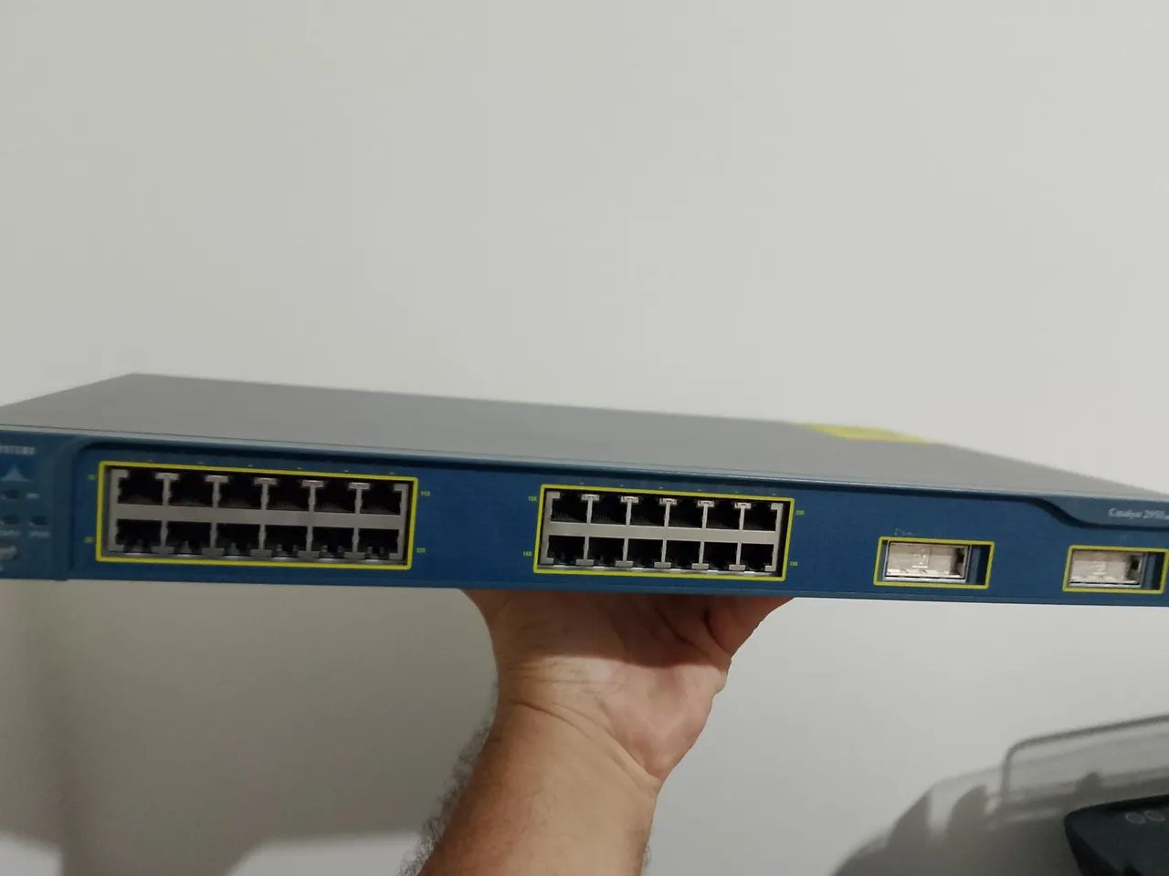 Switch cisco modelo 2950 24 portas ethernet alimentação Dc