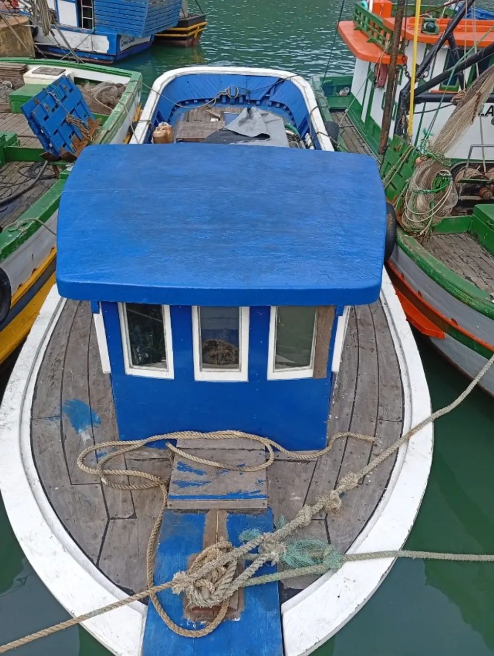 Embarcação de Madeira - Recém Reformado - Foto 3