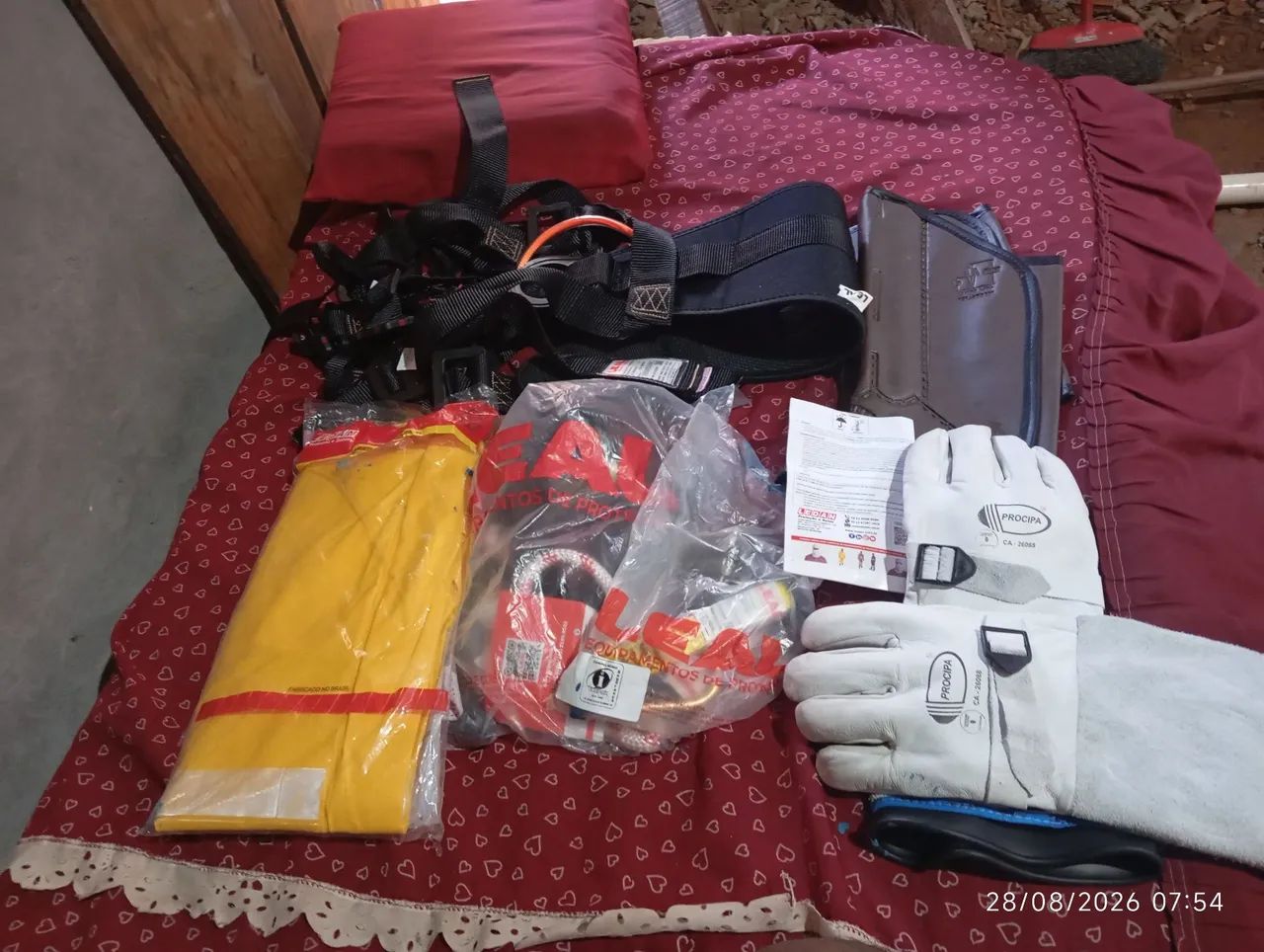 equipamento de segurança 