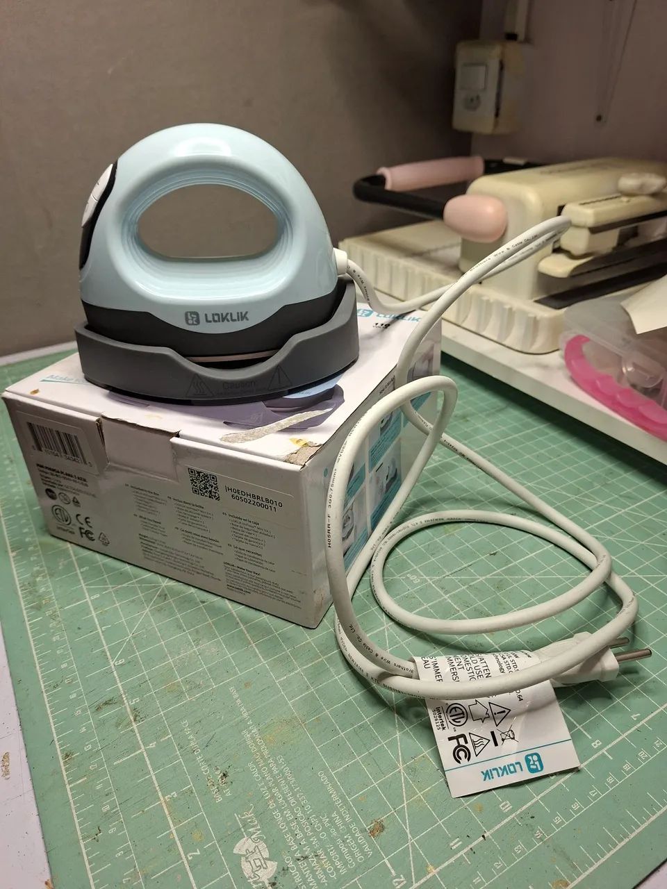 Vendo mini prensa térmica Loklik 110 w - Foto 2