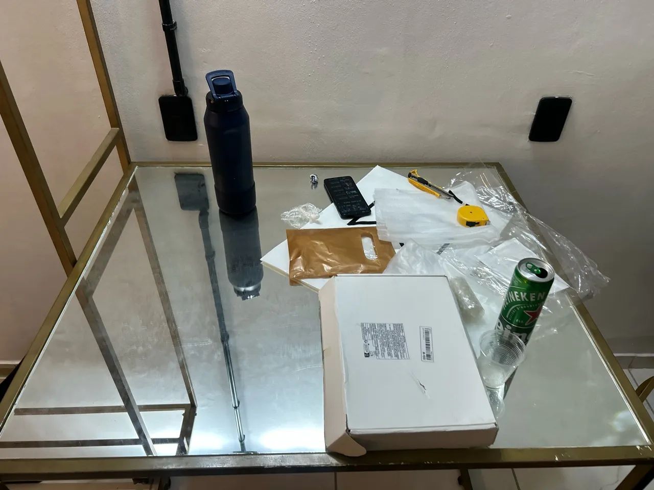 Mesa de vidro grande  - Foto 3