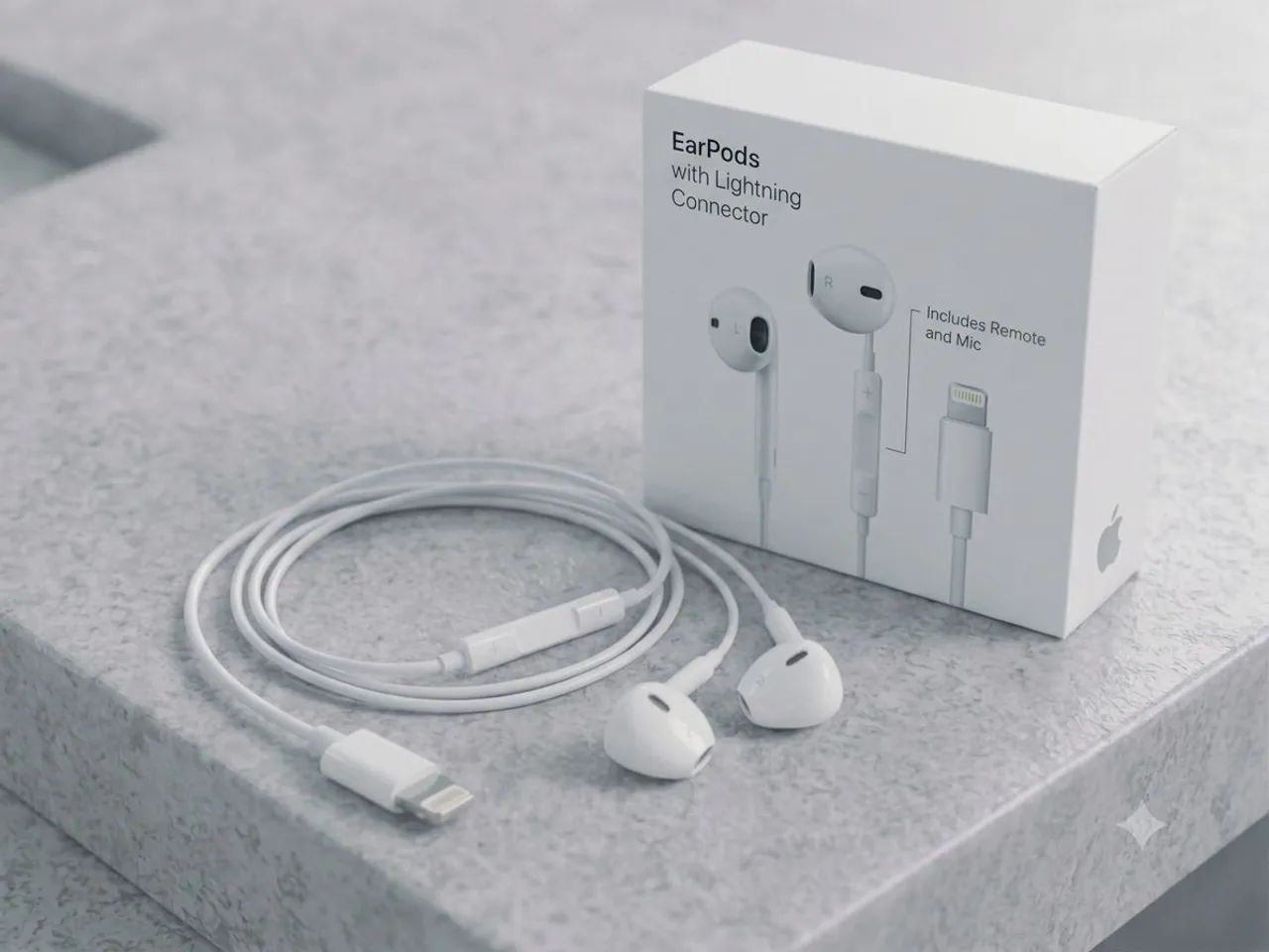 Fone de Ouvido EarPods com Conector Lightning - Apple