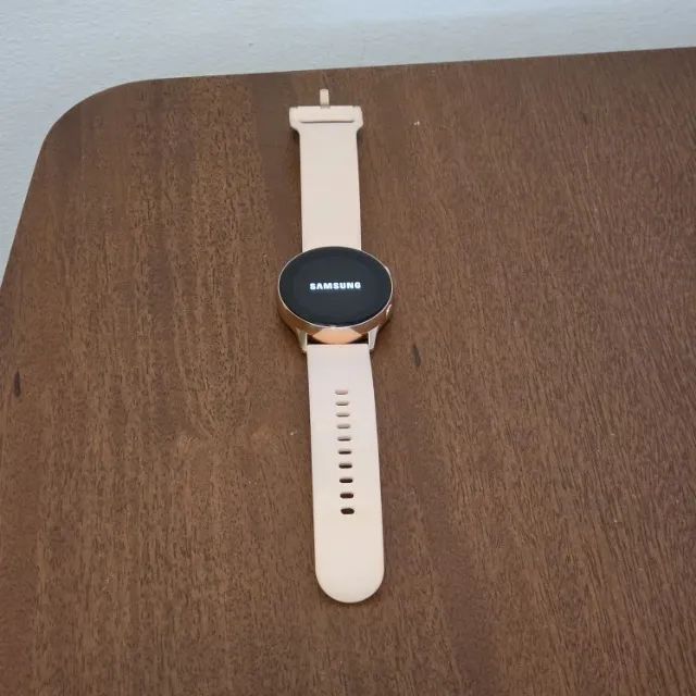 Smartwatch Samsung Galaxy Watch Active 40mm Rose Gold GPS com Caixa - Foto 3
