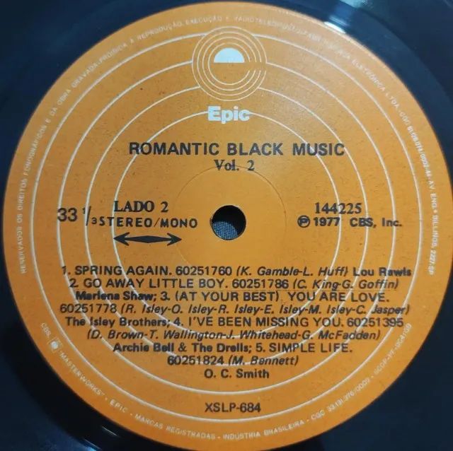 Disco de Vinil LP Romantic Black Music 2 - Foto 3