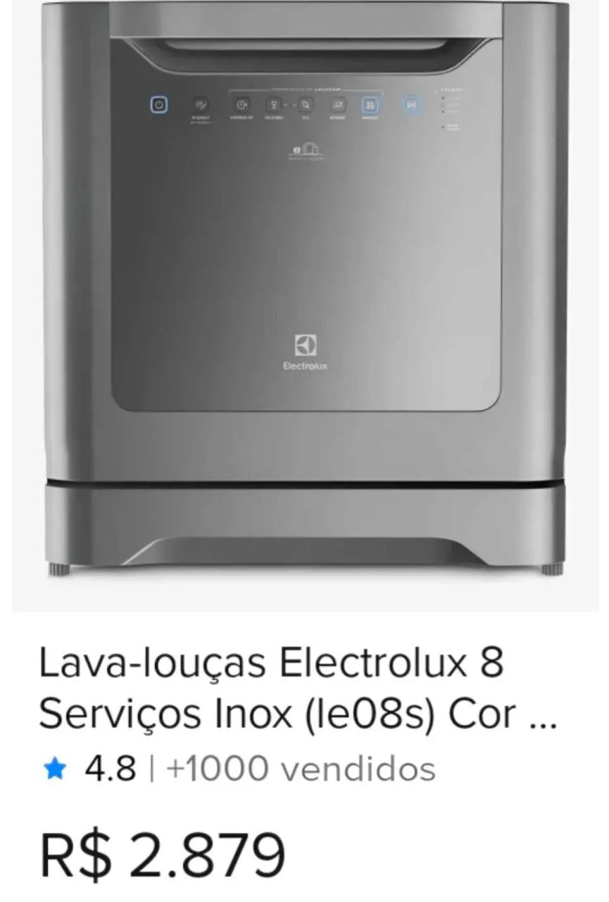 Lavar louça Electrolux 