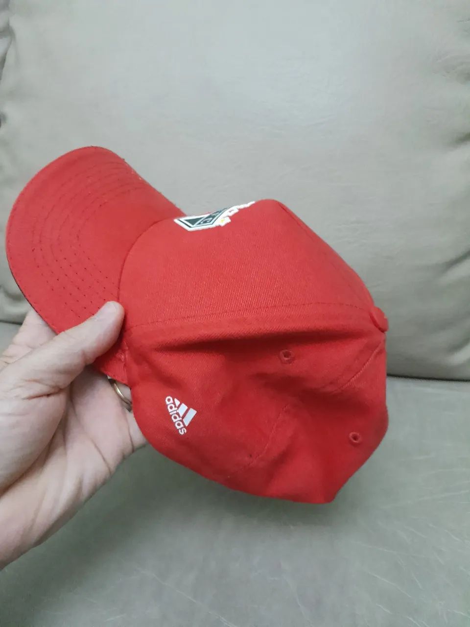 Boné Adidas São Paulo usado. - Foto 3