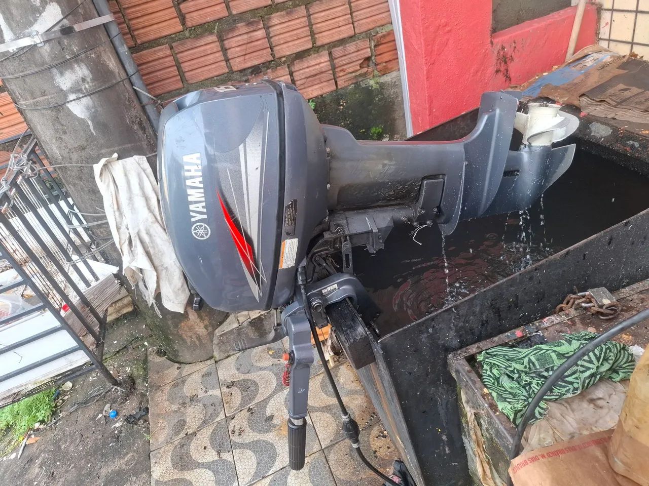Motor de popa 15hp yamaha - Foto 2