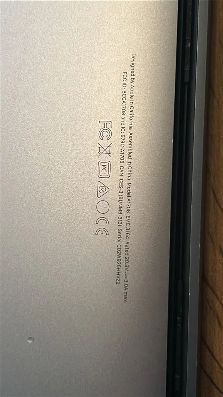MacBook Pro a1708 - Foto 4