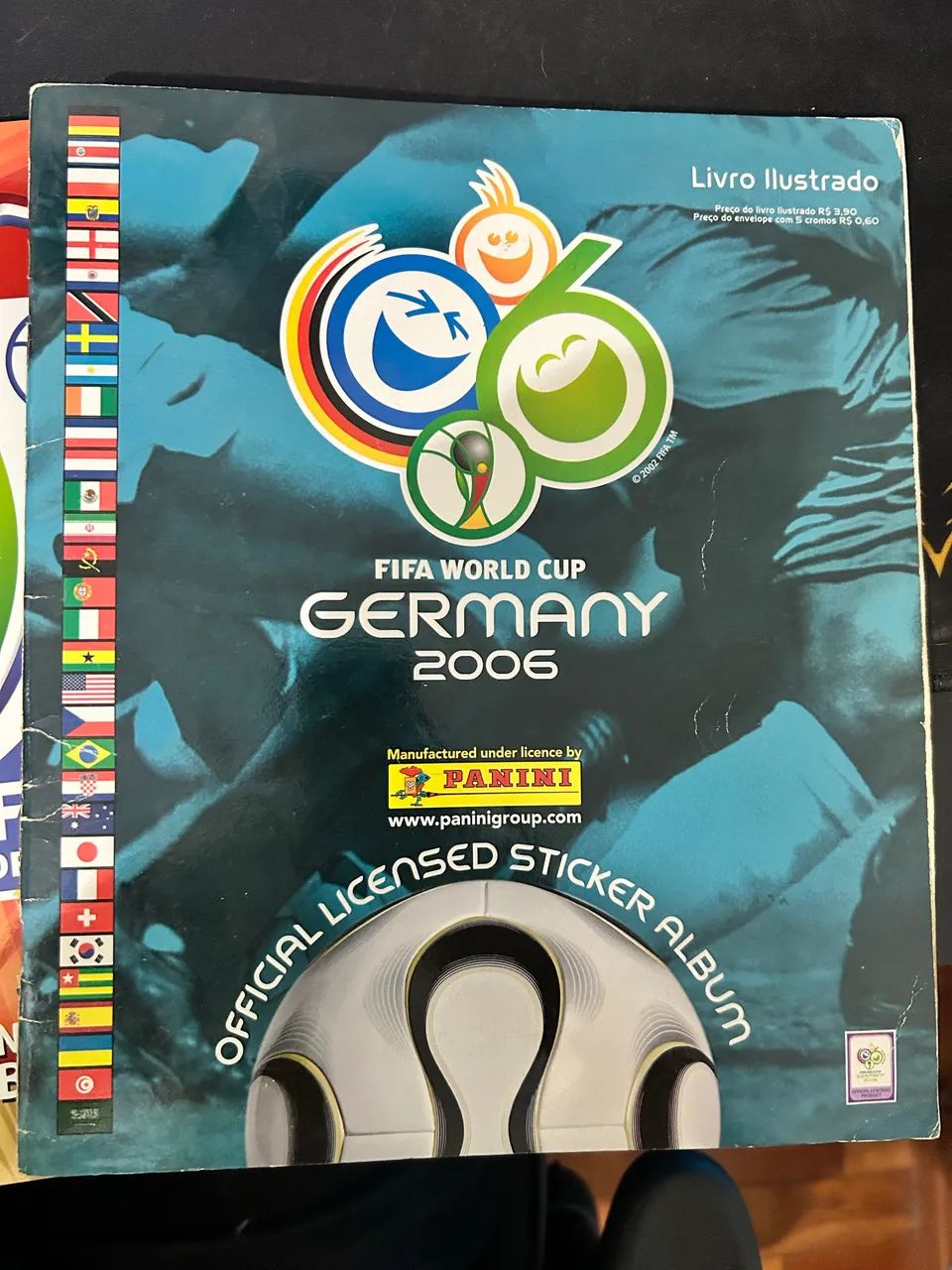 Coleção Oficial Álbuns da Copa do Mundo FIFA 2006 a 2022 - Panini