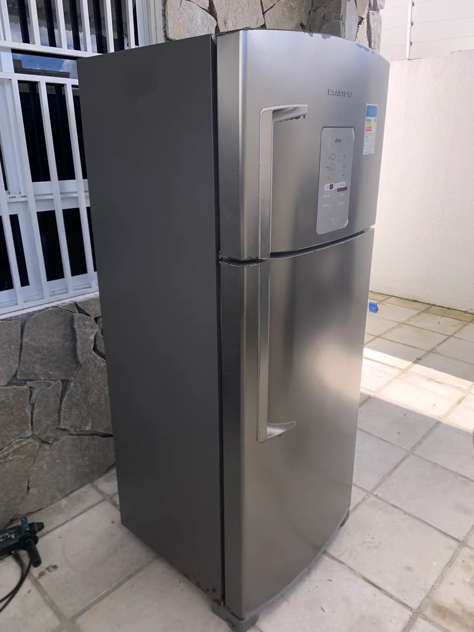 Geladeira BRASTEMP INOX CONSERVADA  - Foto 2