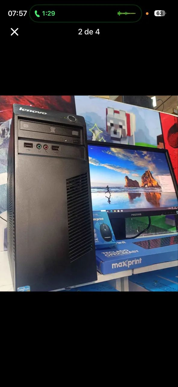 Computador completo i5 Lenovo  - Foto 3