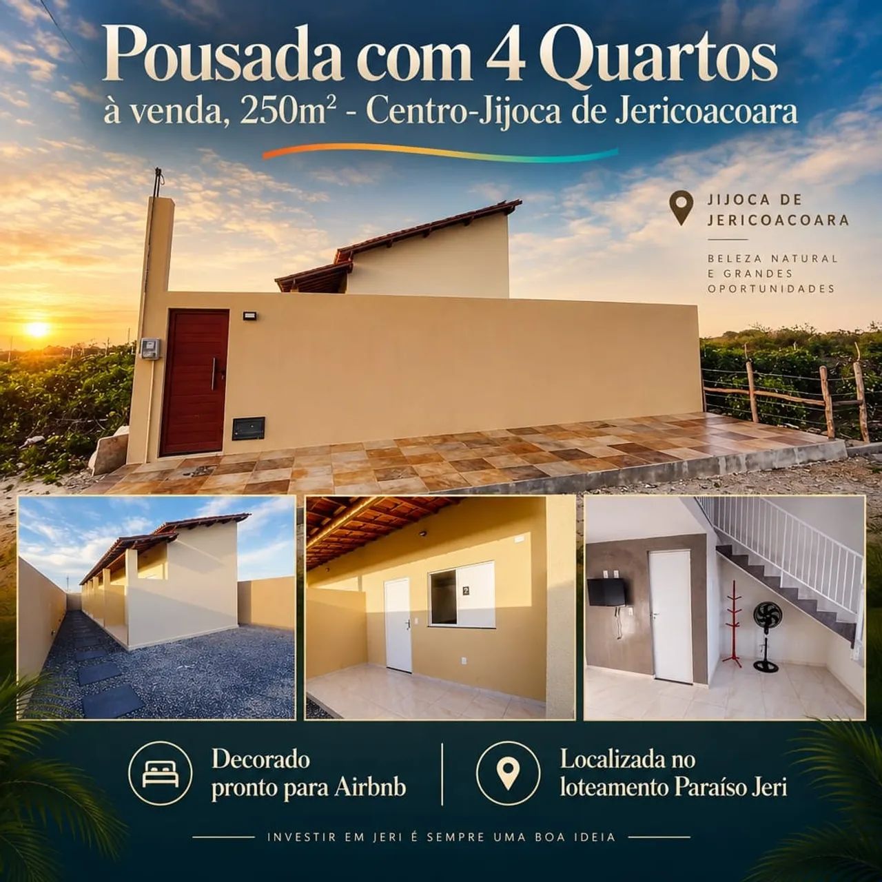 Imóvel comercial, 250 m² no CE em Jijoca de Jericoacoara
