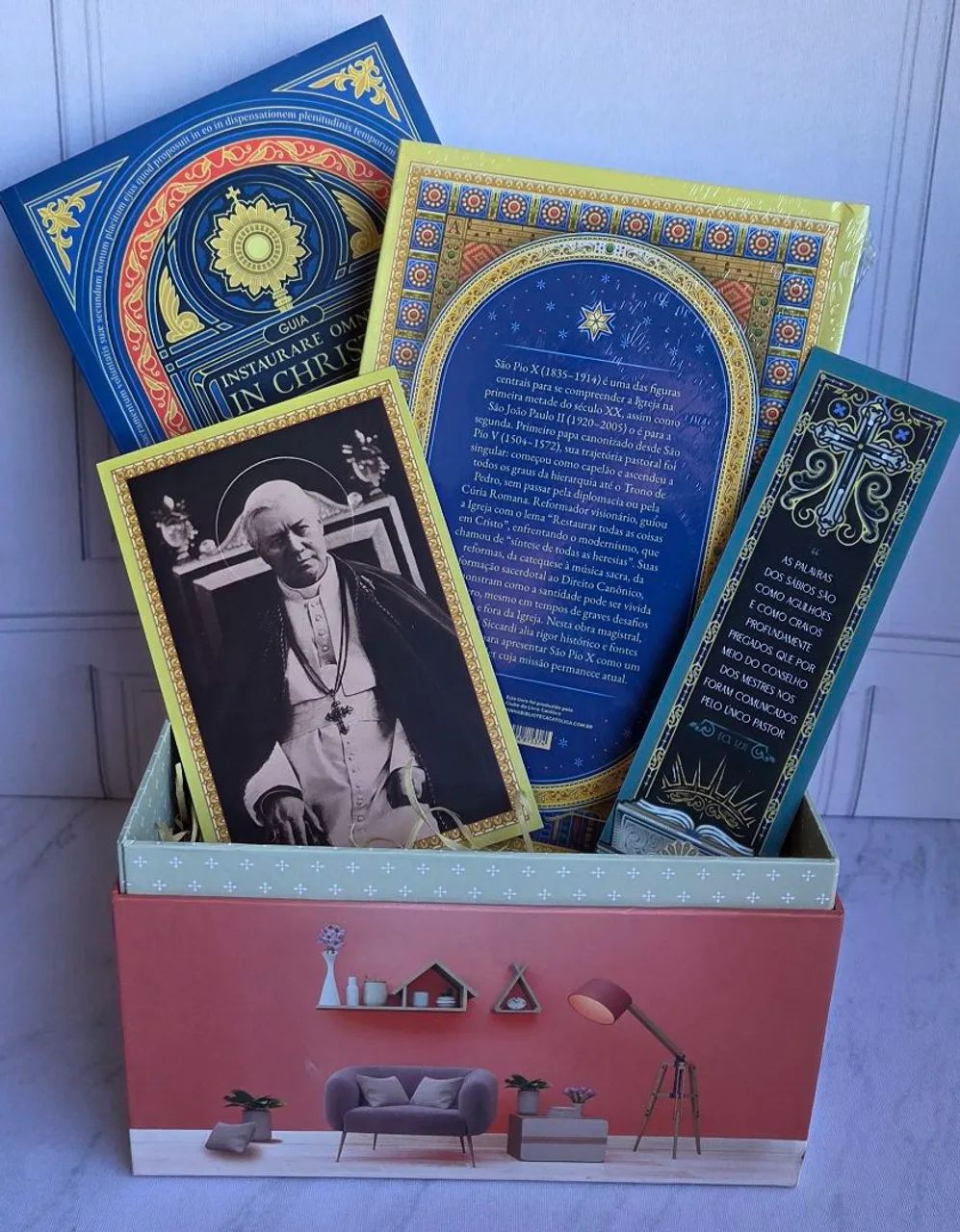 Box Livro São Pio X. Minha Biblioteca Católica. - Foto 2