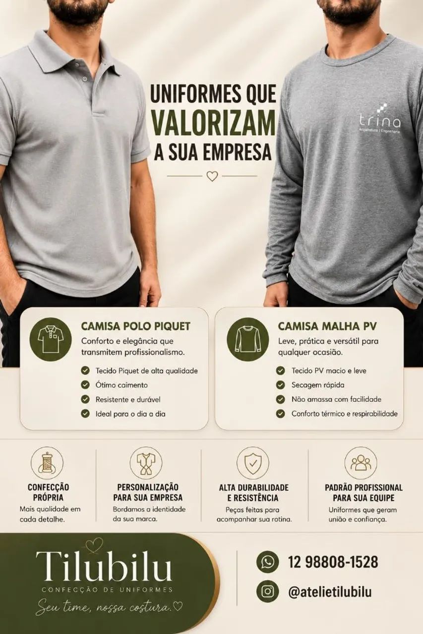 Uniformes em geral