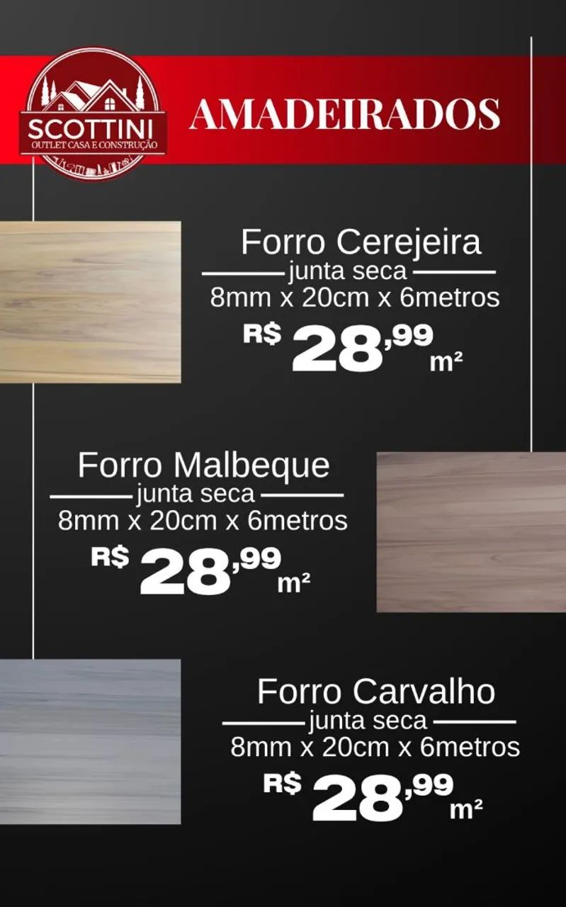 PROMOÇÃO IMPERDÍVEL FORRO PVC  - Foto 2