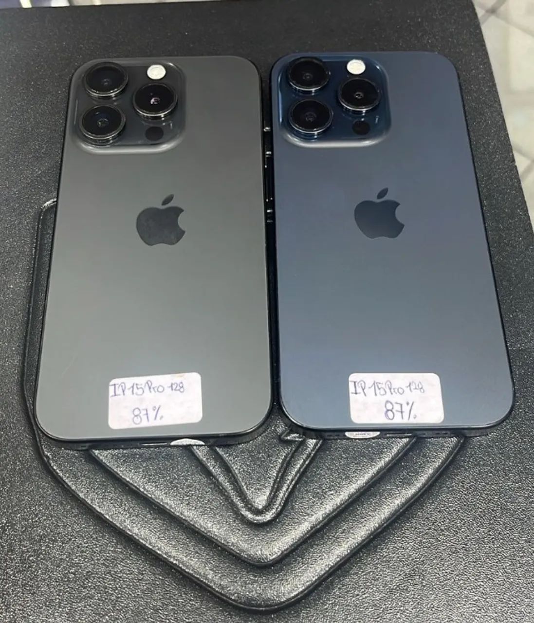 Iphone 15 Pro 128GB Preto e Azul. - Foto 2
