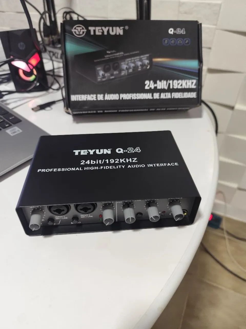 Placa de Som TEYUN Q - 24 Zerada  - Foto 2
