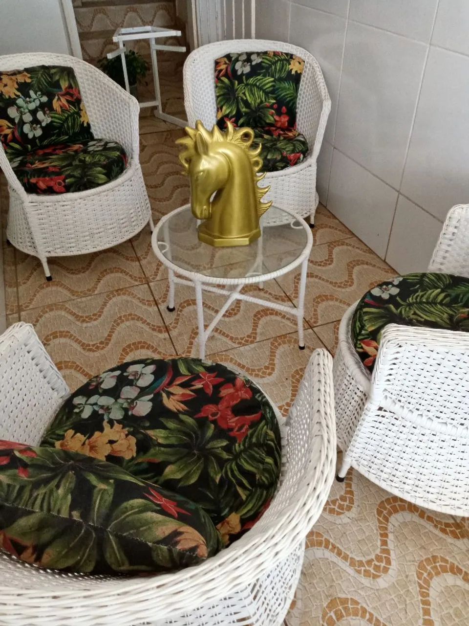 Lindo jogo de área e terraço. - Foto 2