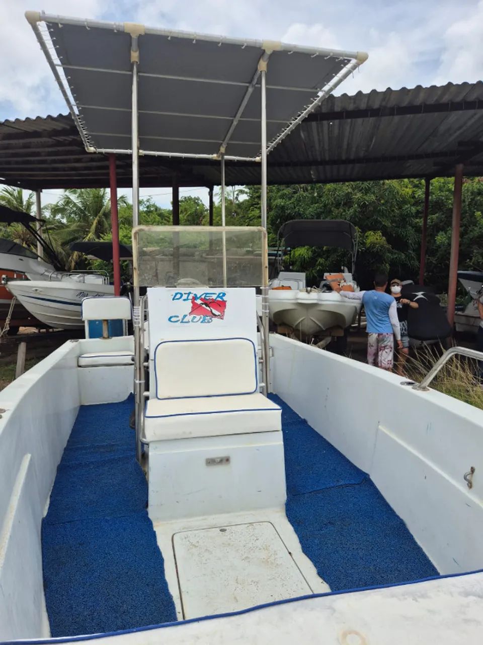 lancha 16 pés com motor 60 hp-4t - yamaha - Foto 4