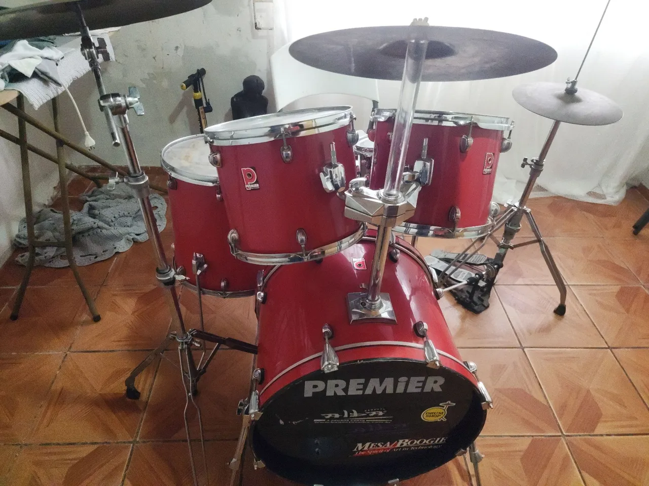 Bateria - Instrumentos musicais - Lamenha Grande, Almirante