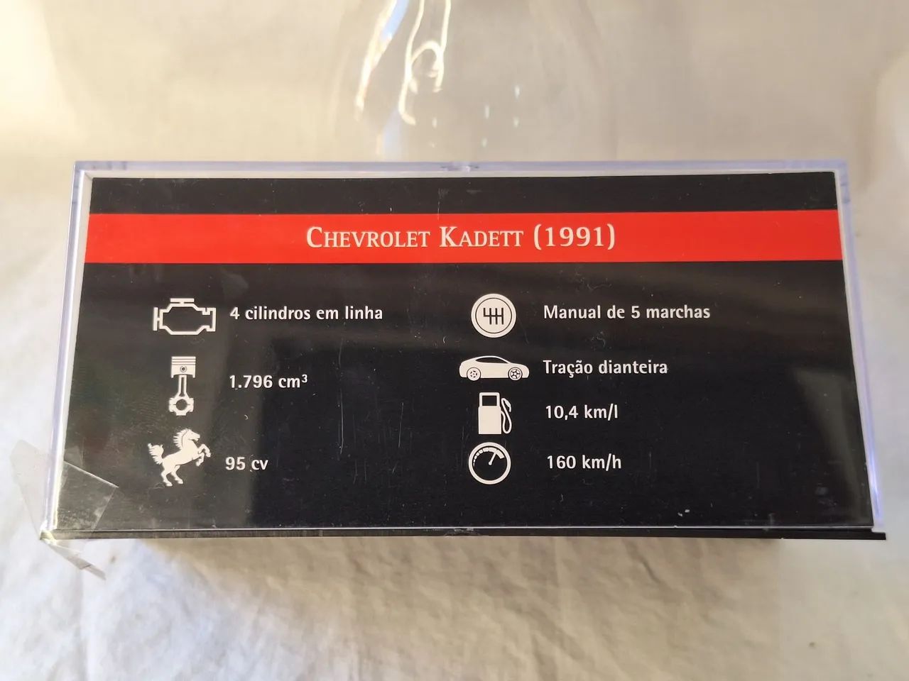 Miniatura Chevrolet Kadett 1991 Carros Inesquecíveis do Brasil - Foto 3