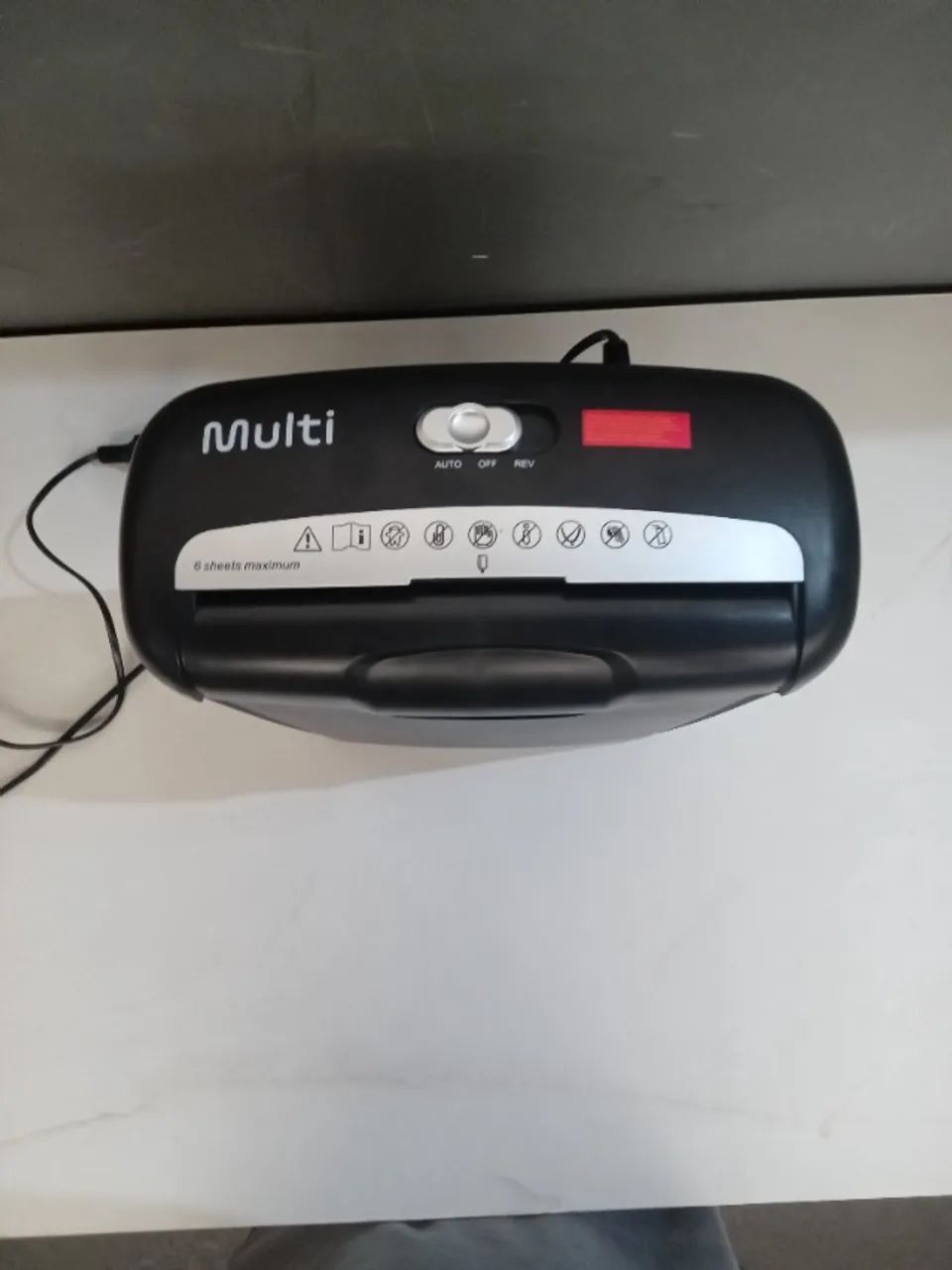 Vendo Fragmentadora multilaser 