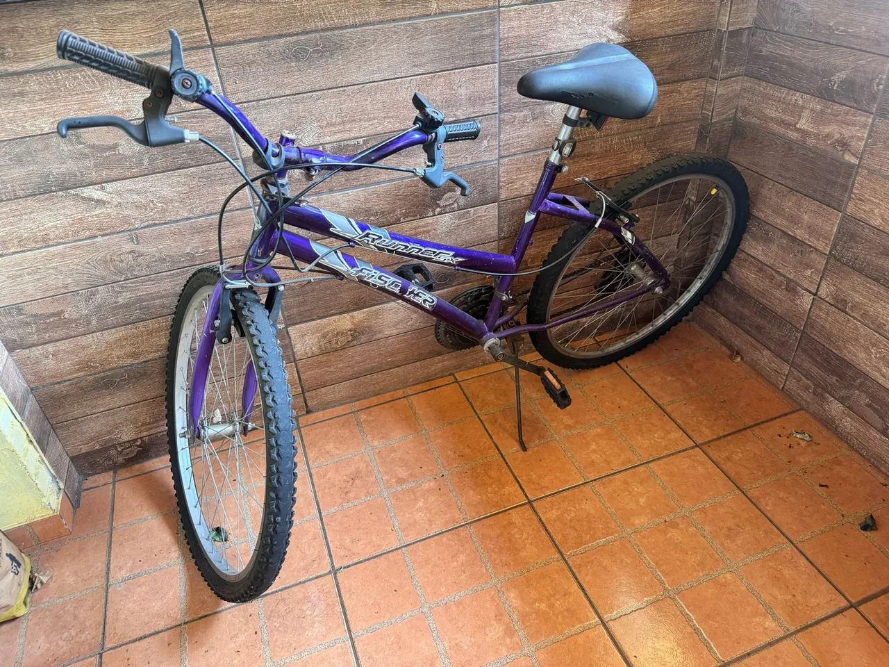 Bicicleta  Runner Fischer, roxa