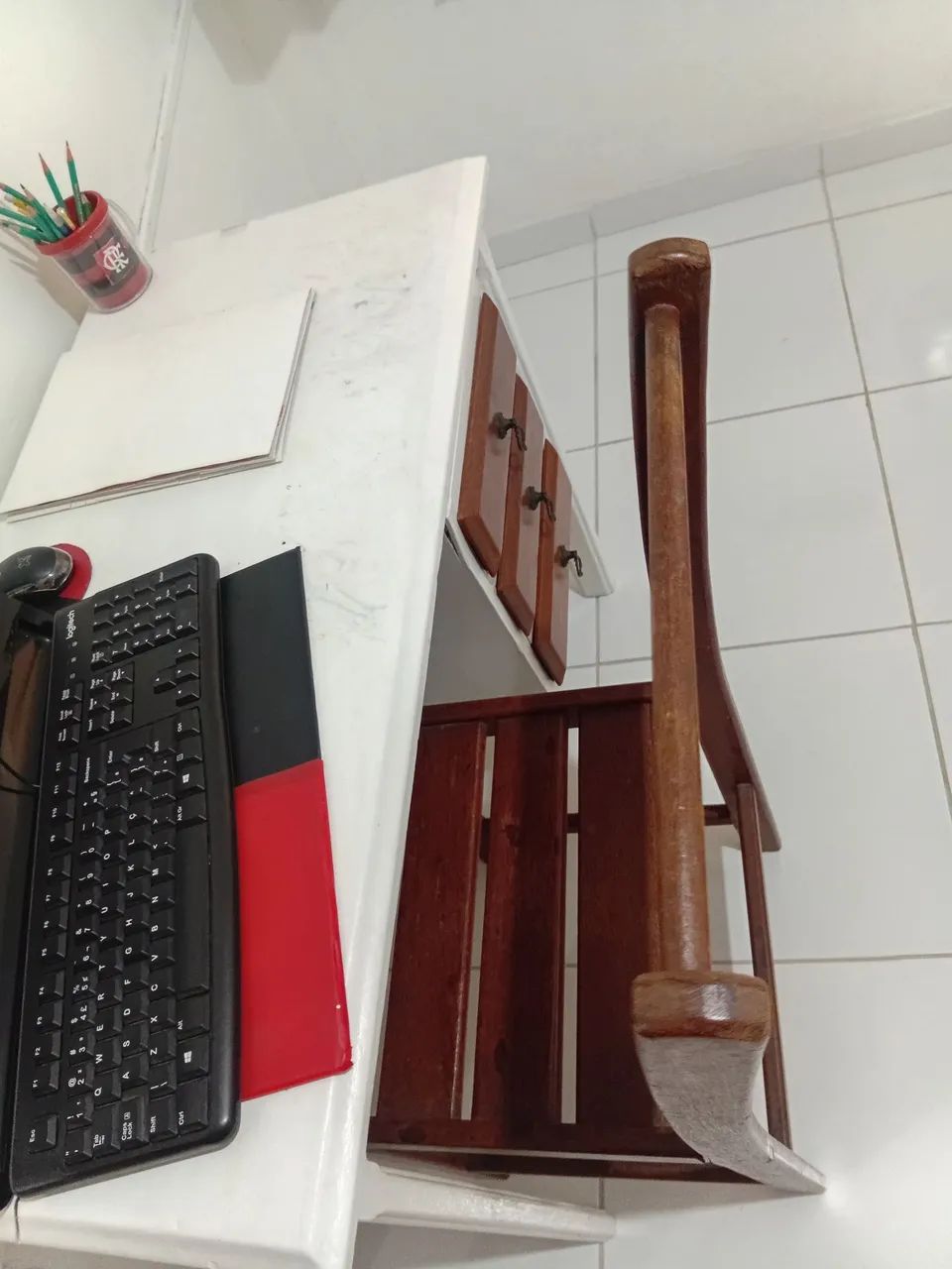 Mesa de madeira  - Foto 4
