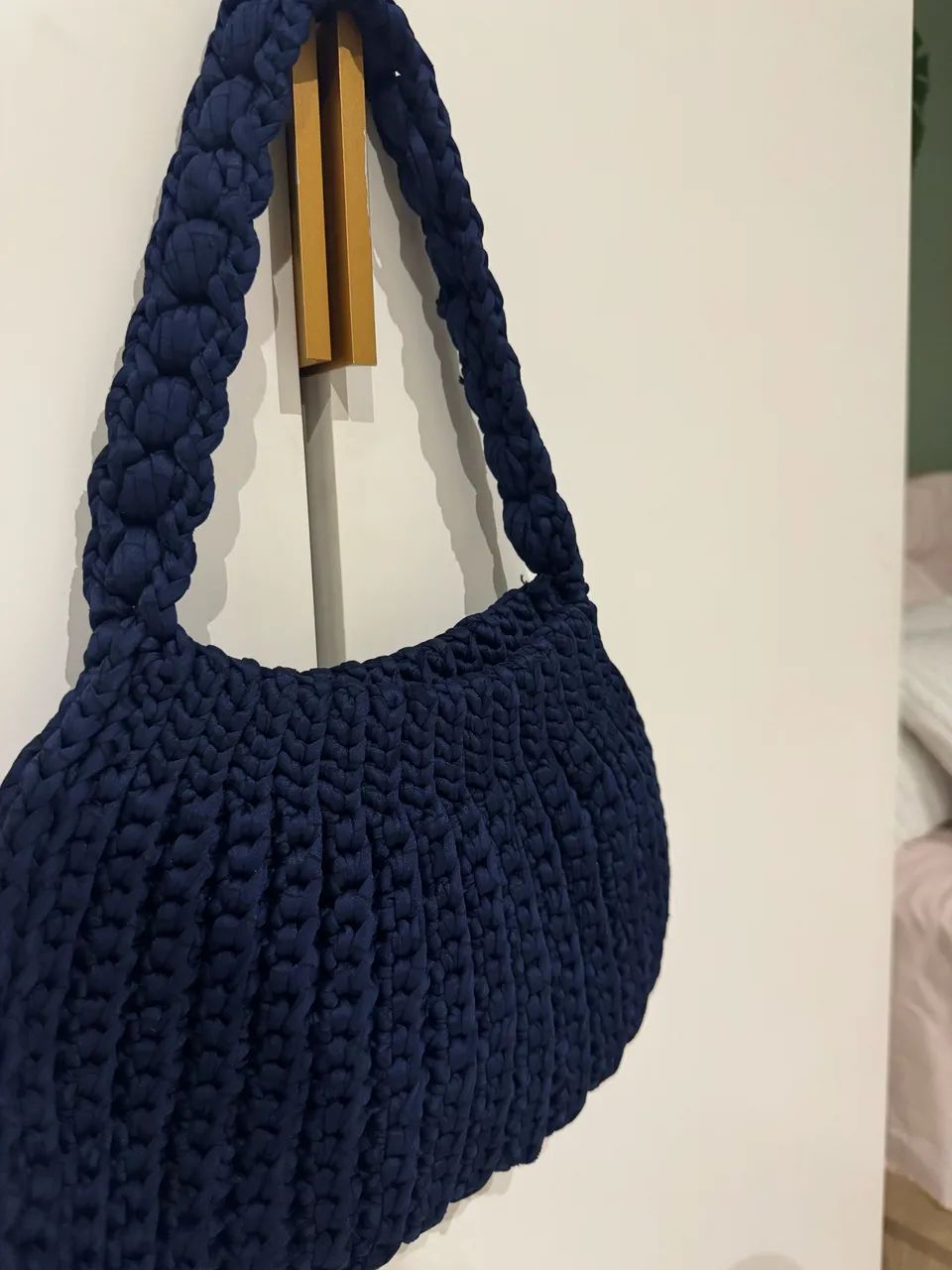 Bolsa feita a mão , crochê  - Foto 2