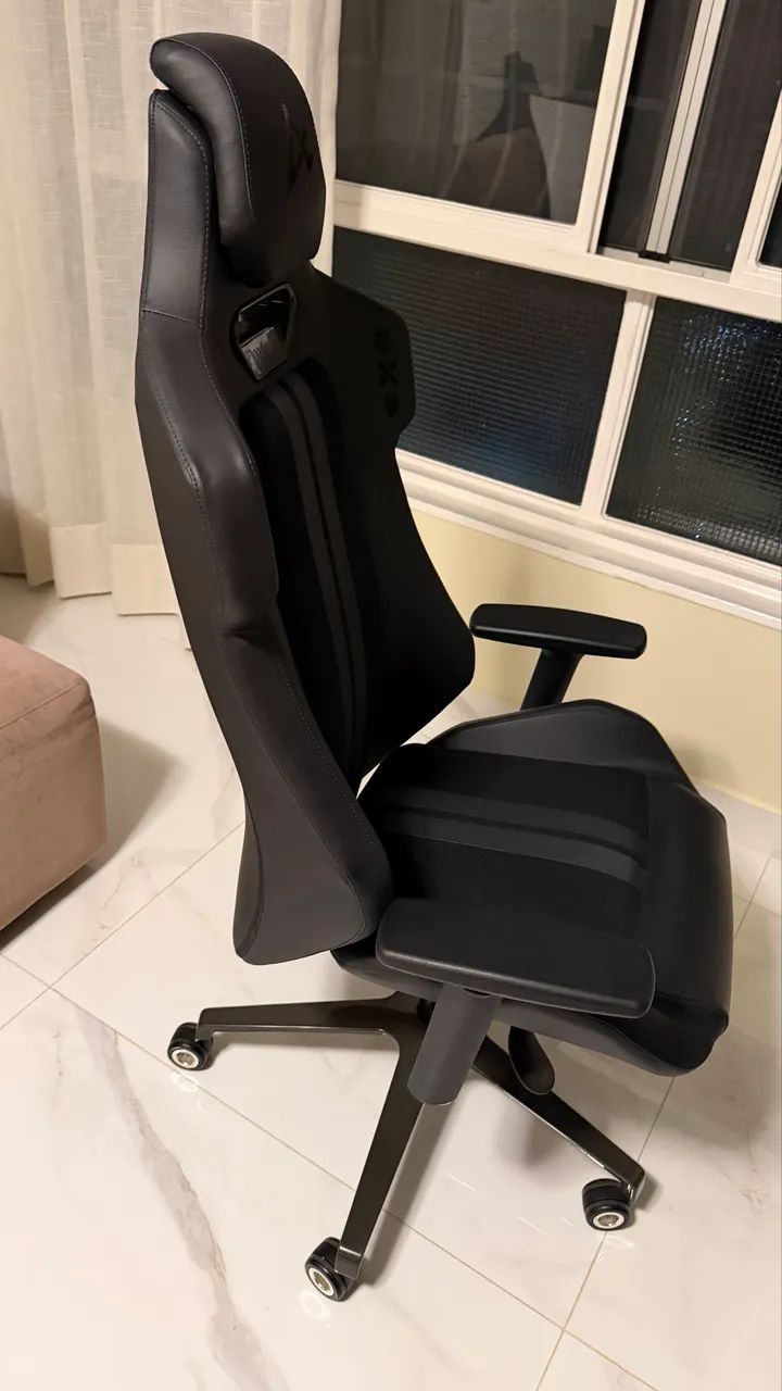 Cadeira Gamer Alpha 2 Pro Black - Flexform - Nova - Foto 4