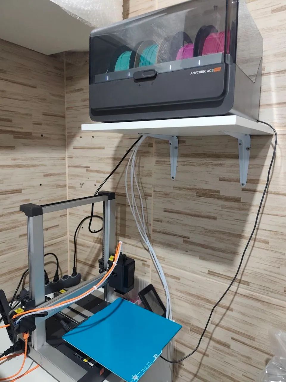 Impressora 3D anycubic Kobra 3v2 - Foto 3