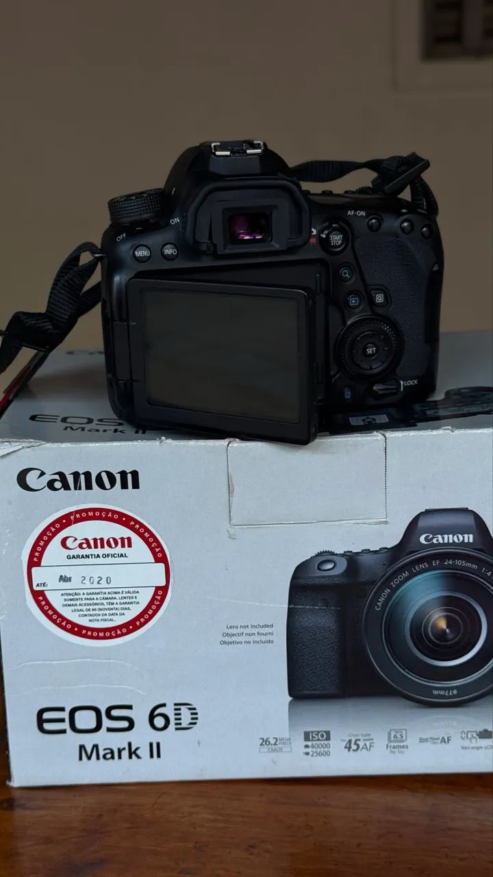 Câmera Cânon 6D make II + lente 85mm - Foto 2
