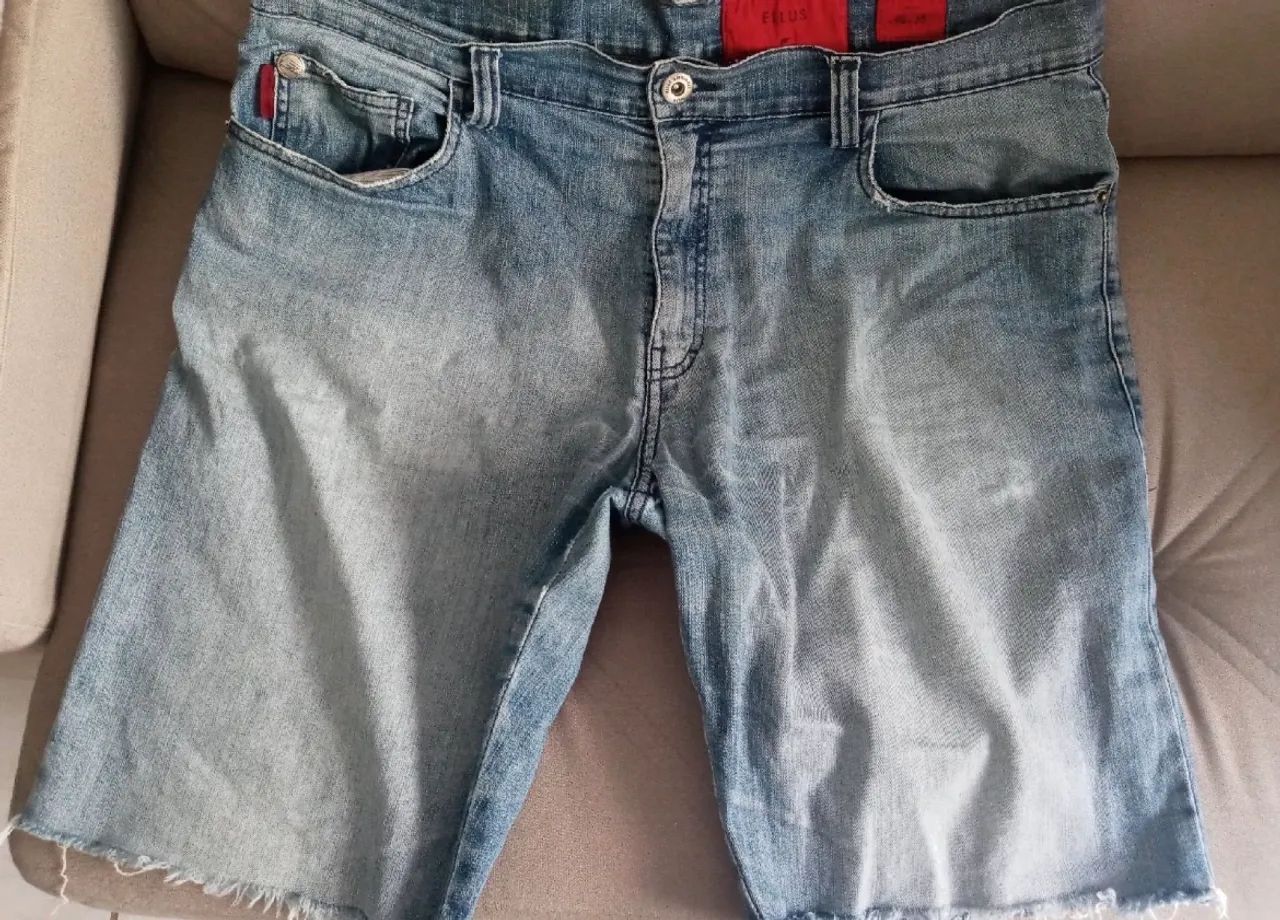 Shorts Jeans Ellus Azul Claro