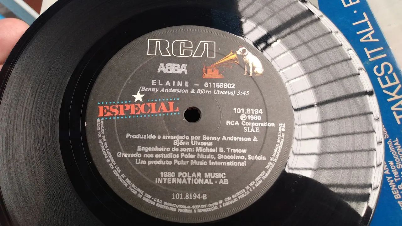 Vinil compacto ABBA ótimo estado.  - Foto 3