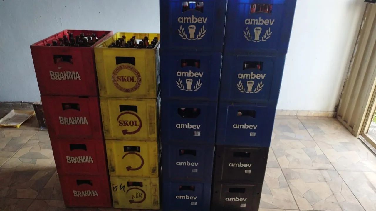 Caixas cerveja