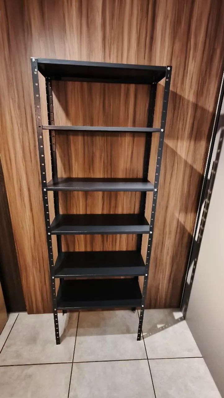Estante em aço preta  - Foto 5