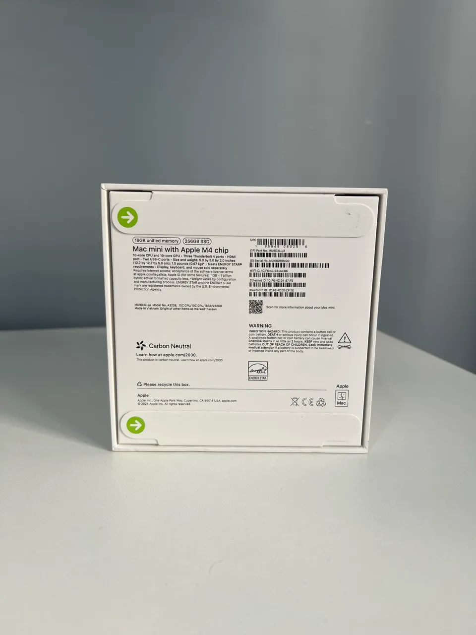 Mac Mini M4 256GB 16GB, Lacrado - Foto 5