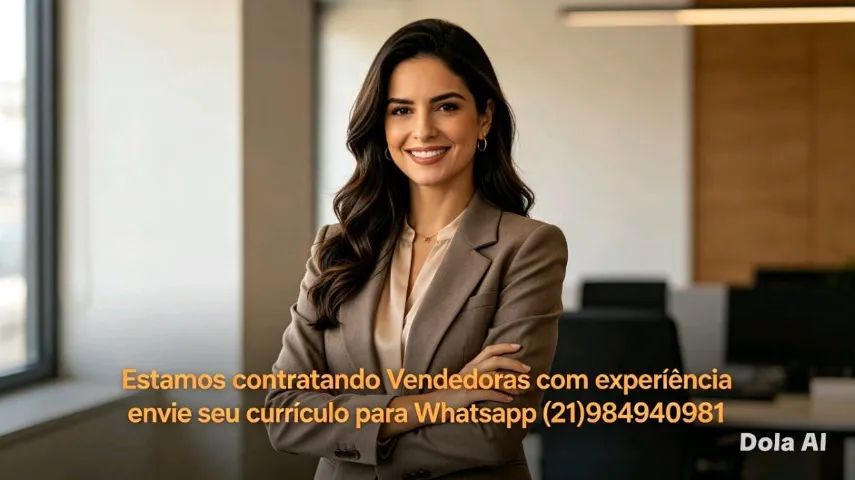 Estamos contratando vendedoras com Experiência; Trabalho presencial. Loca centro Rj