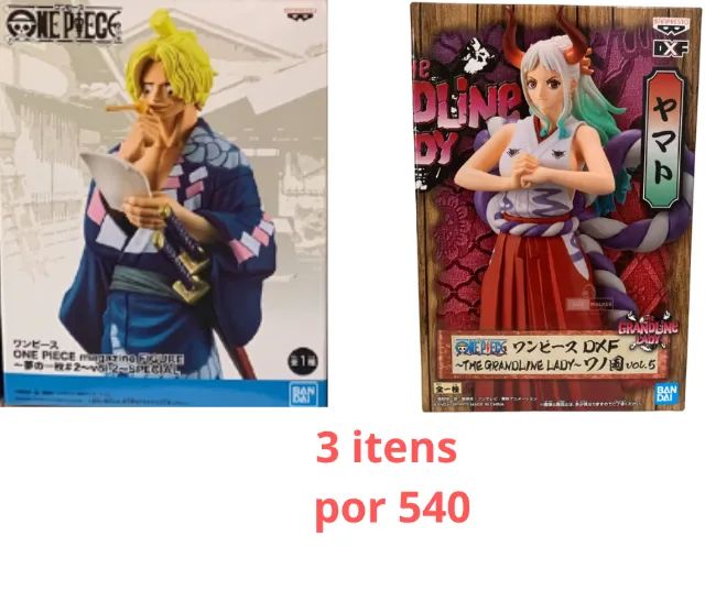 BONECOS ONE PIECE PROMOÇÃO 3 ITENS 540 - Foto 3