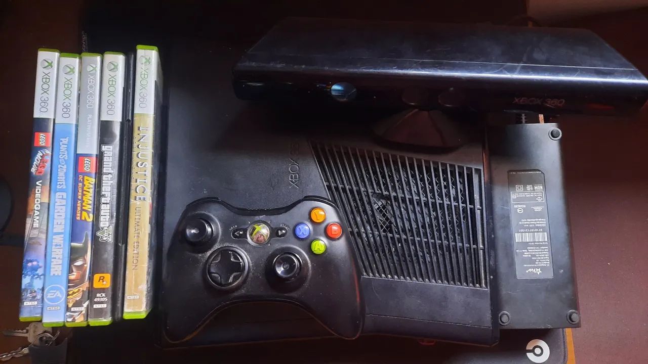 Xbox 360 com Jogos - Foto 2