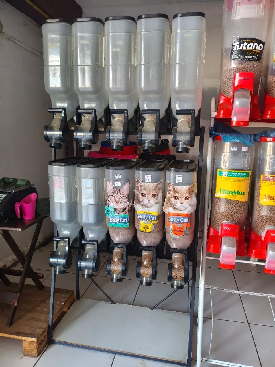 DISPENSER PARA RAÇÃO