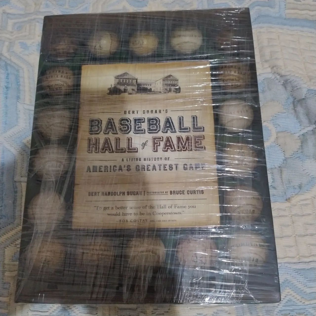 Livro Baseball Hall of Fame Novo LACRADO 
