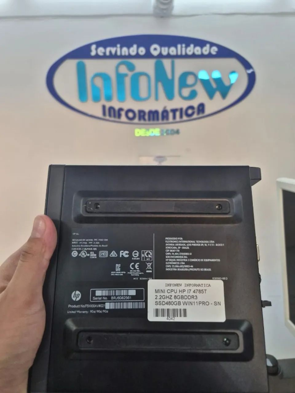 Mini CPU HP Intel Core i7 | 8GB RAM | SSD 480GB | Windows 11 Pro - Foto 5