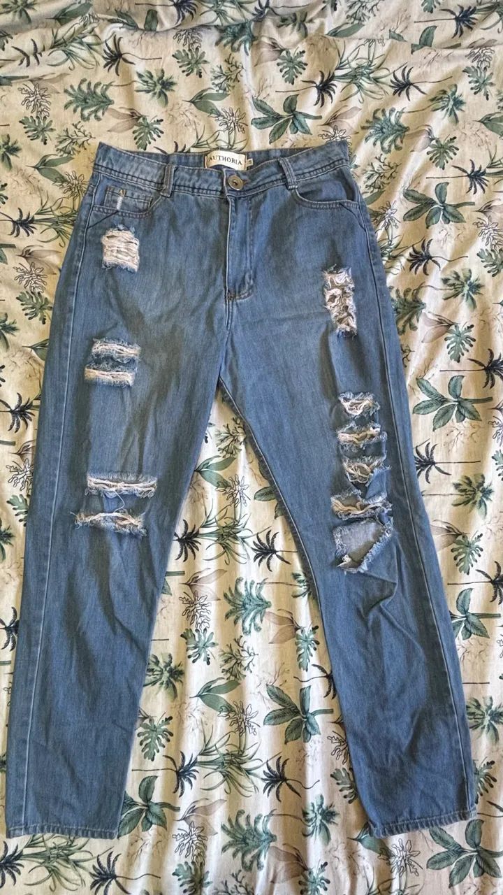 Calça jeans Authoria tam 40 100% algodão  - Foto 2