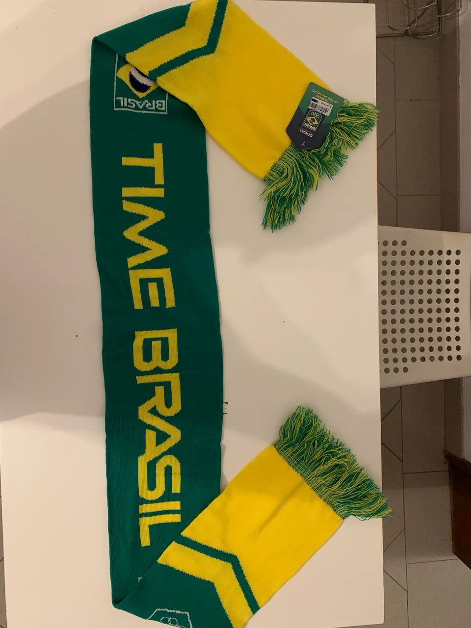 Cachecol Brasil oficial Olimpíadas  - Foto 5