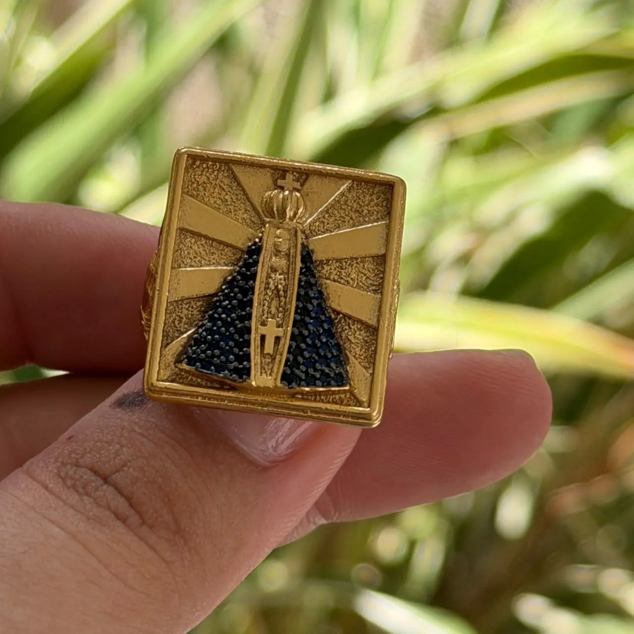 Jóias moeda antiga ao banho de ouro  - Foto 4