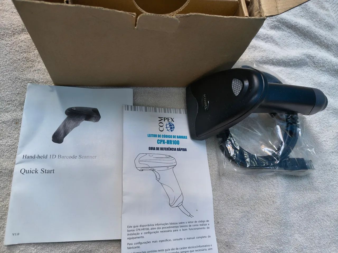 LEITOR DE CODIGO DE BARRAS CPX-HR100 - Foto 2