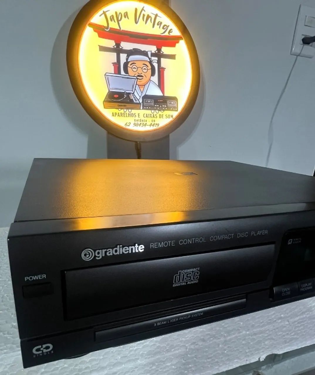 CD Player Gradiente CDP-2000 (Sem controle) - Foto 3