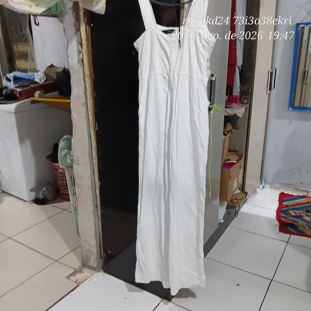 Macacão branco tamanho 36 - Foto 4